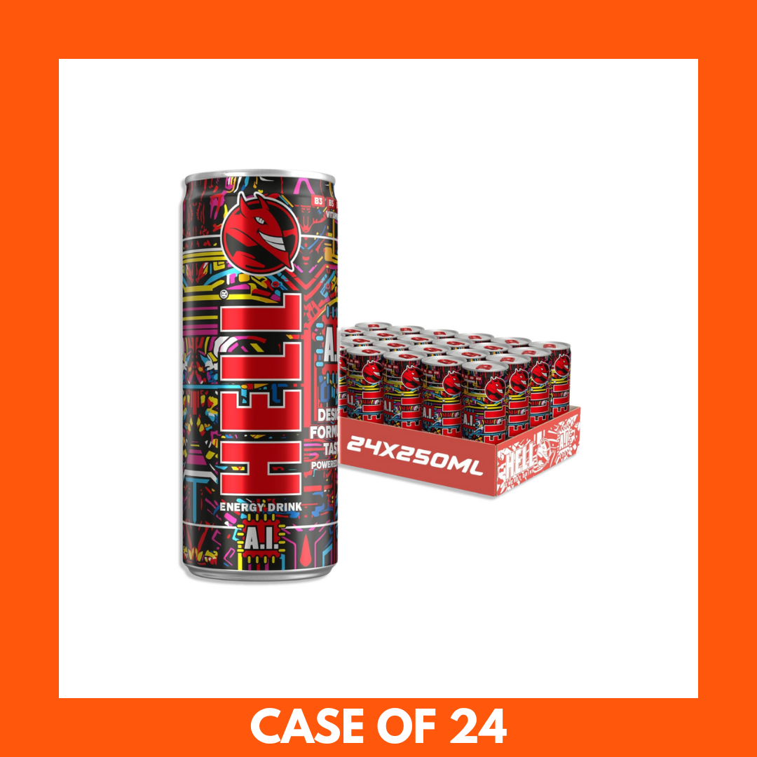 Hell Energy Drink A.I 250ml x 24