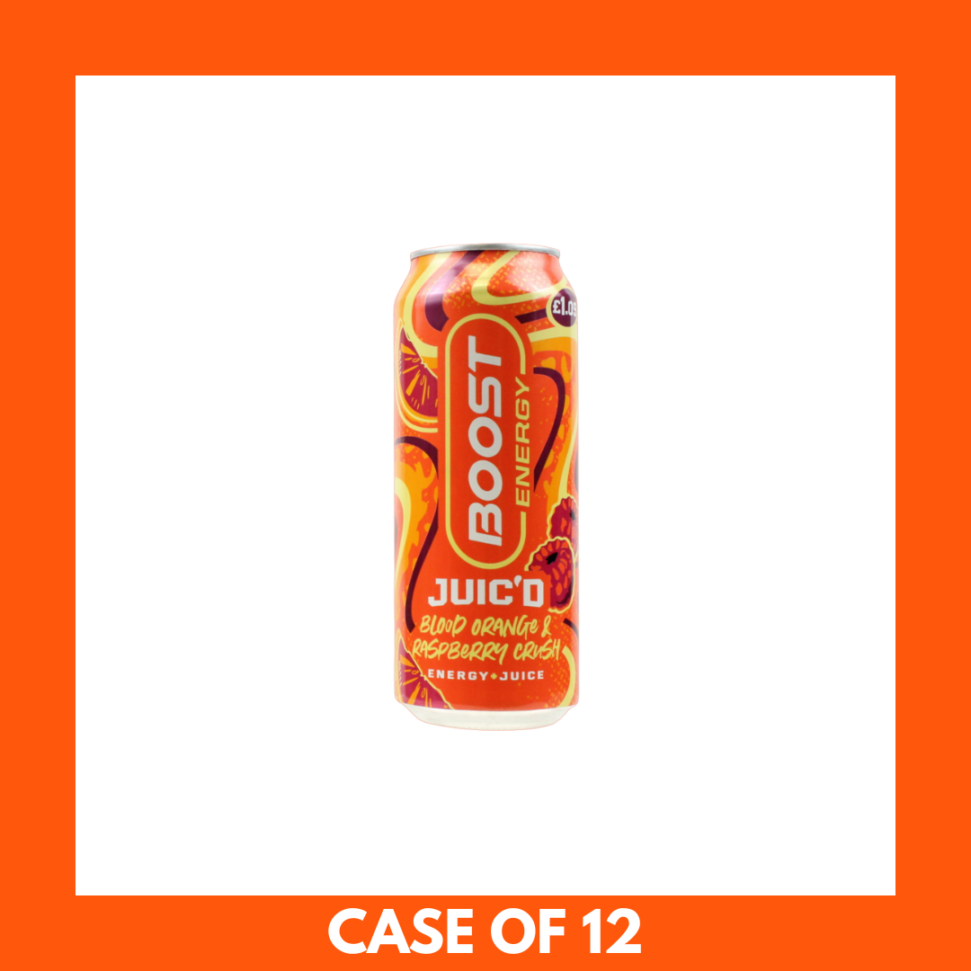 Boost Juic'd Blood Orange & Raspberry Crush 500ml x 12