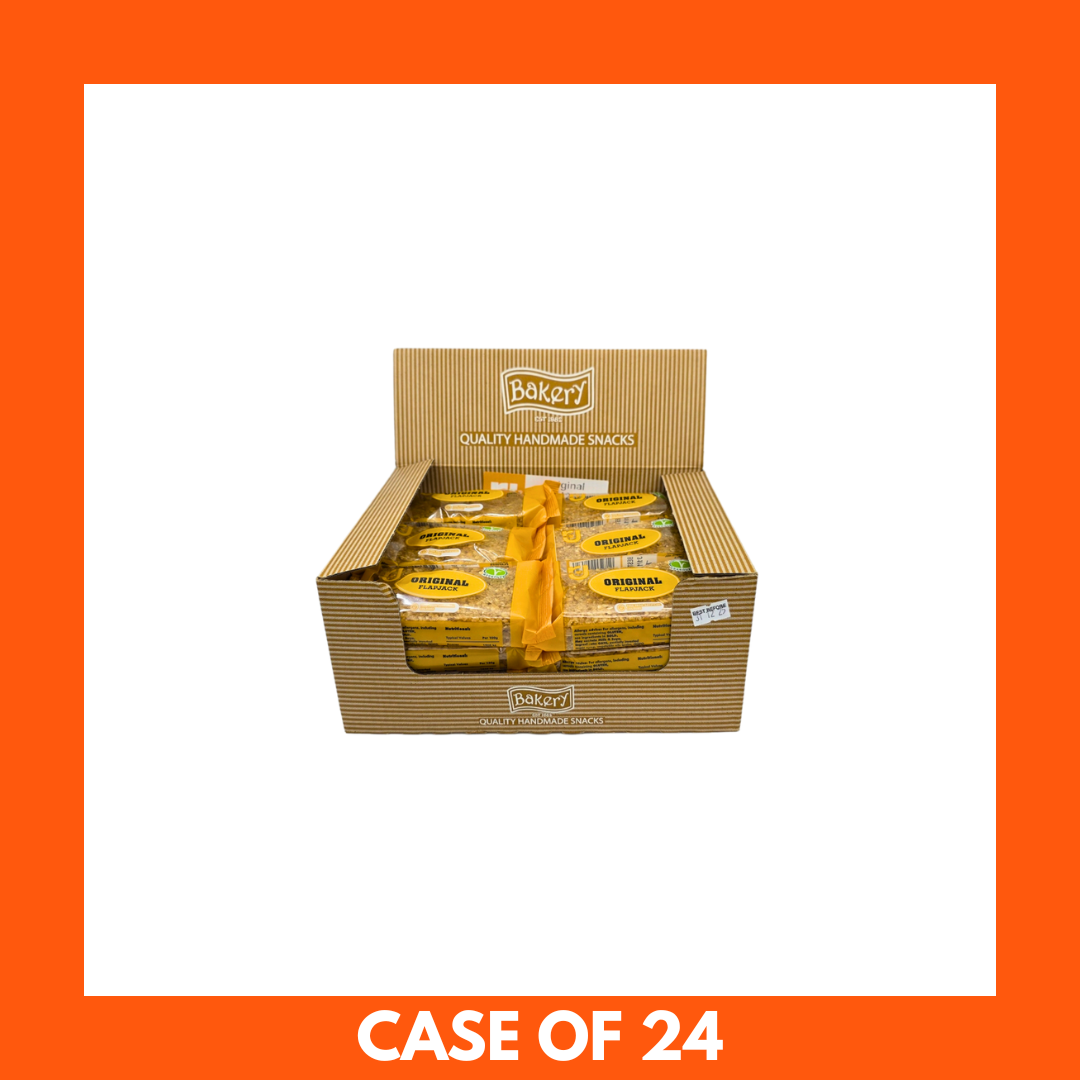 RJ Original Flavour Flapjacks 125g x 24