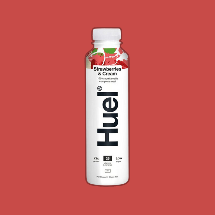 Huel Strawberries & Cream Complete Meal Drink 500ml x 8