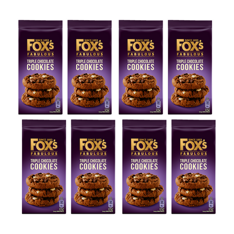 Fox's Fabulous Triple Chocolate Cookies 180g x 1