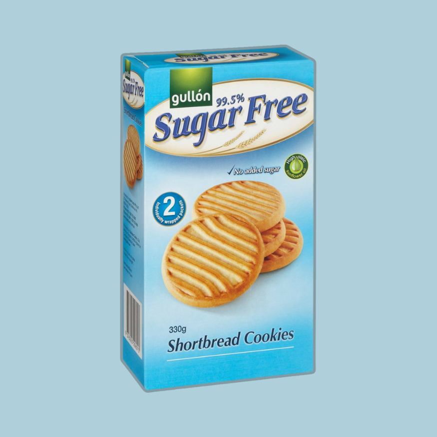 Gullon Sugar Free Shortbread 330g x 1