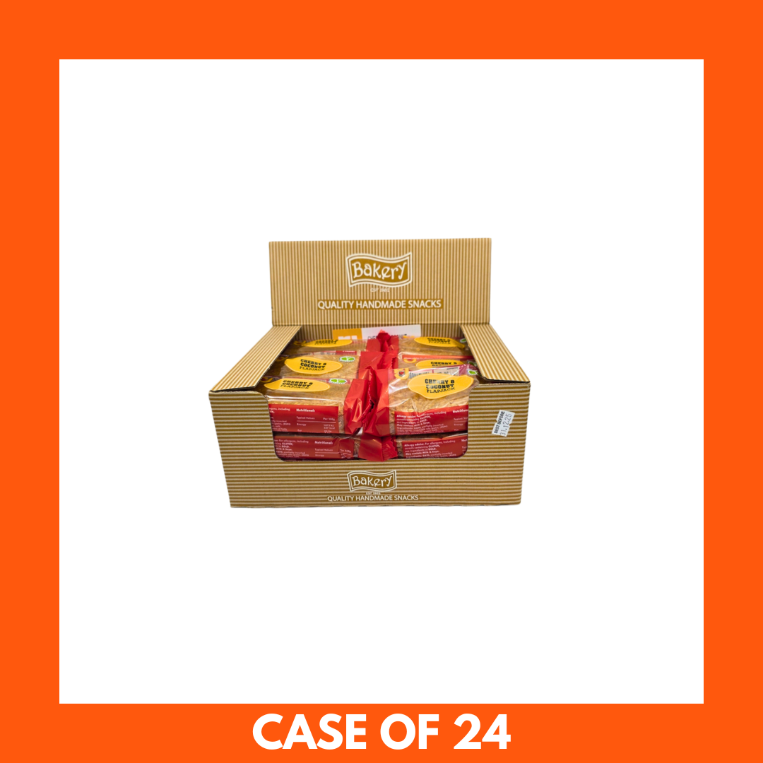 RJ Cherry & Coconut Flapjacks 125g x 24