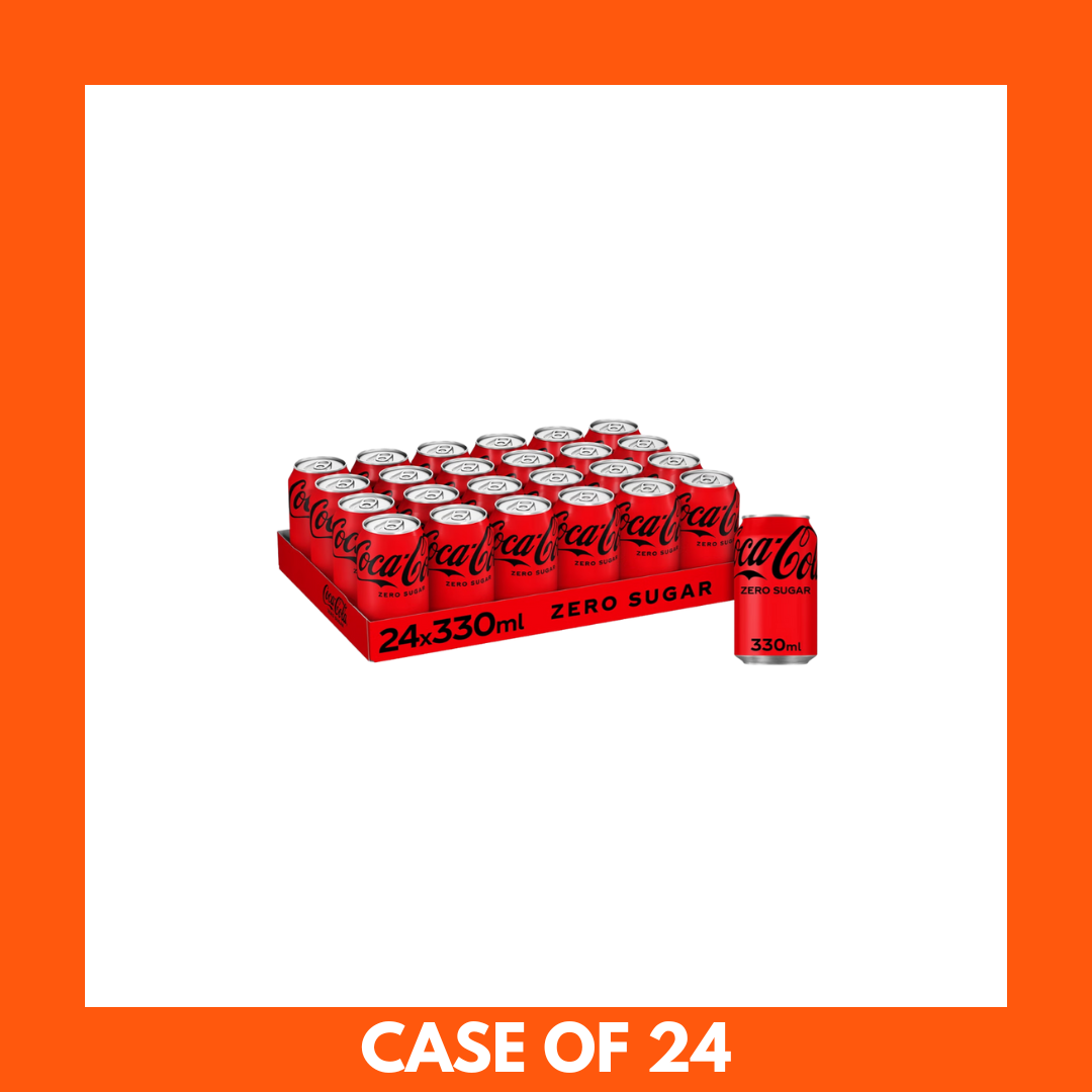 Coca-Cola Zero 330ml x 24