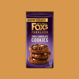 Fox's Fabulous Triple Chocolate Cookies 180g x 1