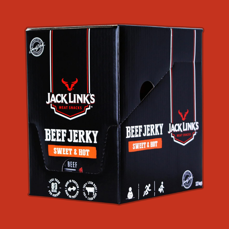 Jack Links Beef Jerky Sweet & Hot 12 x 25g