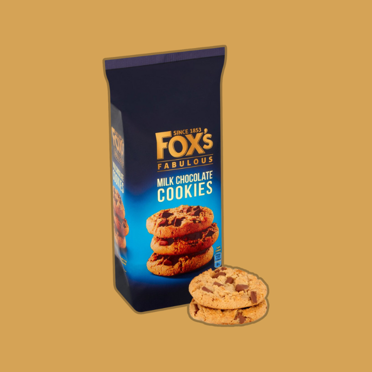 Fox's Fabulous Milk Chocolate Cookies 180g x 1