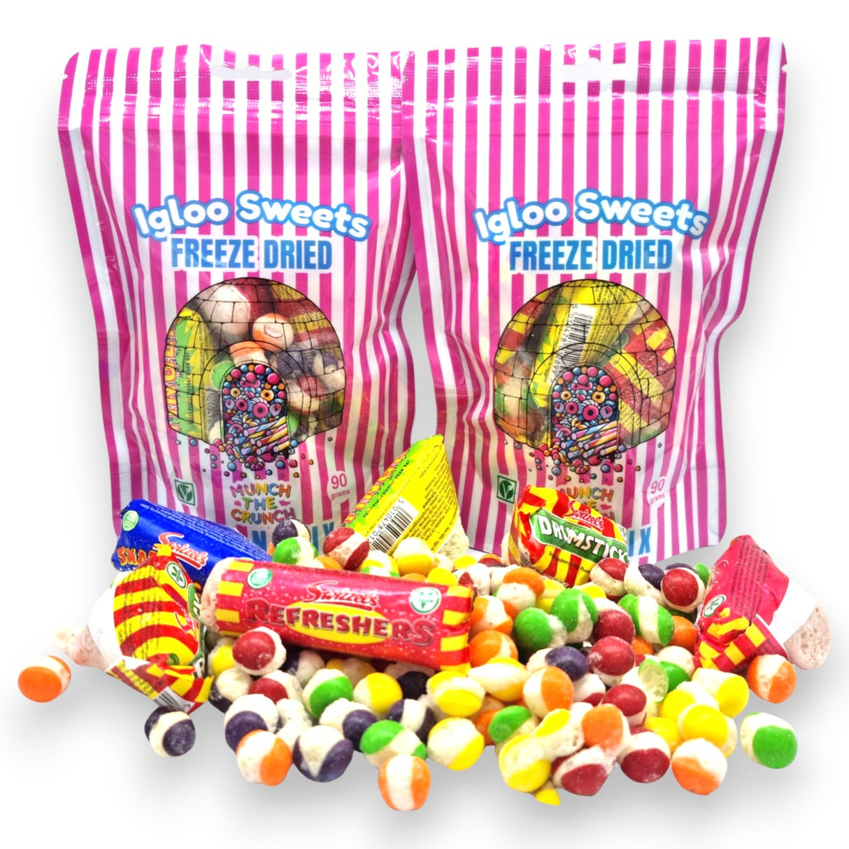 Igloo Sweets Freeze Dried Sweets 90g x10