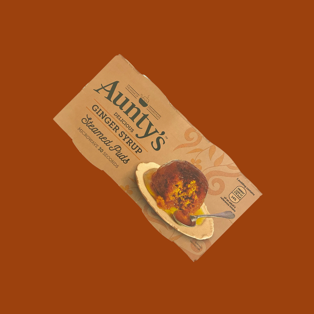 Aunty's Ginger Steamed Puddings 2's x 1