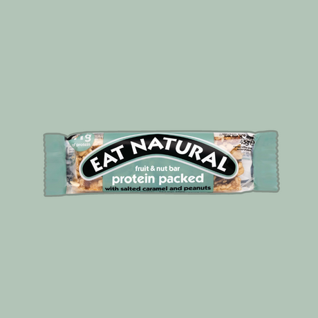 Protein Packed Fruit & Nut Bar with Salted Caramel & Peanuts x 12