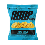 Case of 24 HOOP CHIPS Sea Salt plantain chip 35g snack packs