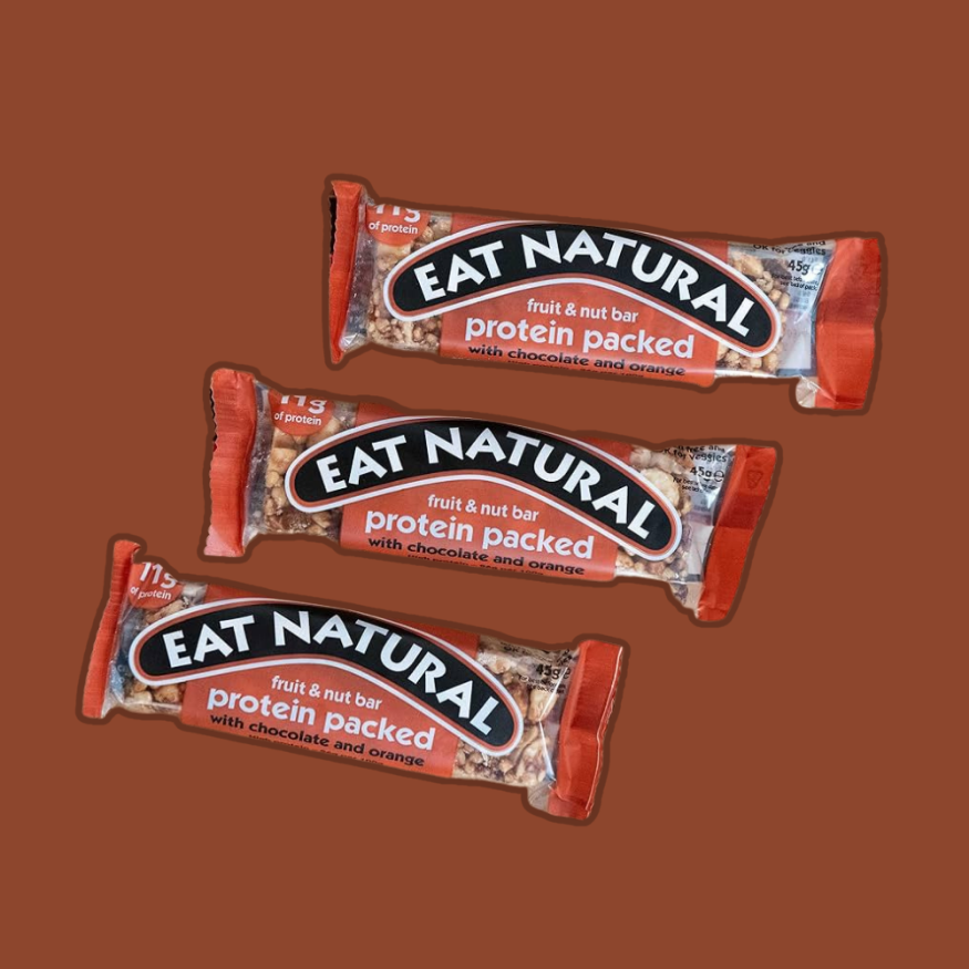 Protein Packed Fruit & Nut Bar with Chocolate & Orange x 12