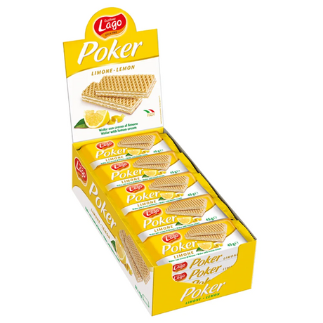 Lago Lemon Creme Wafers 20 x 45g