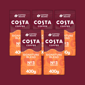 Costa Signature Blend Coffee Beans 5 x 400g