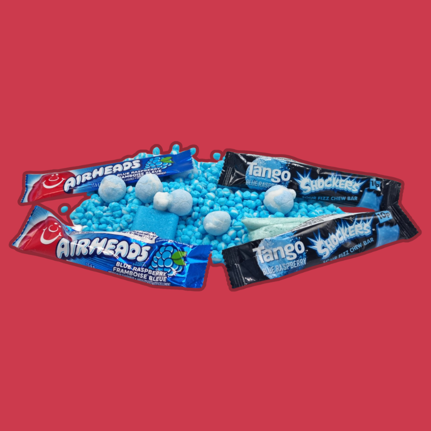 Igloo Blue Raspberry Freeze Dried Sweets 90g x 10