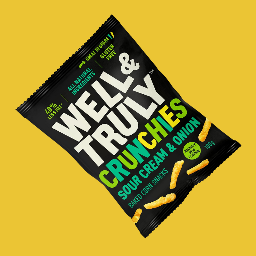 Well & Truly Sour Cream & Onion 10 x 30g