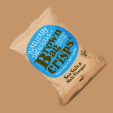 Brown Bag Crisps Sea Salt and Malt Vinegar 20 x 40g