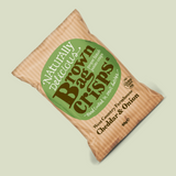 Brown Bag Crisps West Country Farmhouse Cheddar and Onion 20 x 40g