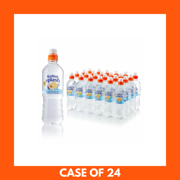 Radnor Splash Orange and Passionfruit 500ml x 24