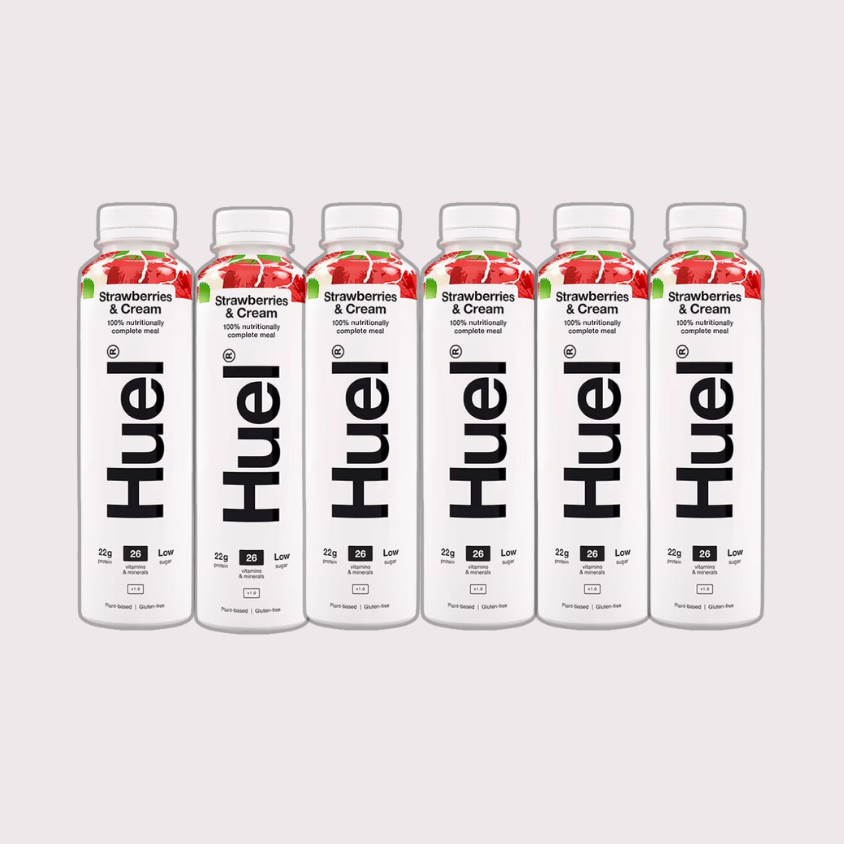 Huel Strawberries & Cream Complete Meal Drink 500ml x 8