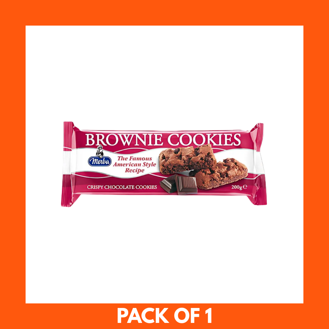 Merba American Brownie Cookies 200g x 1