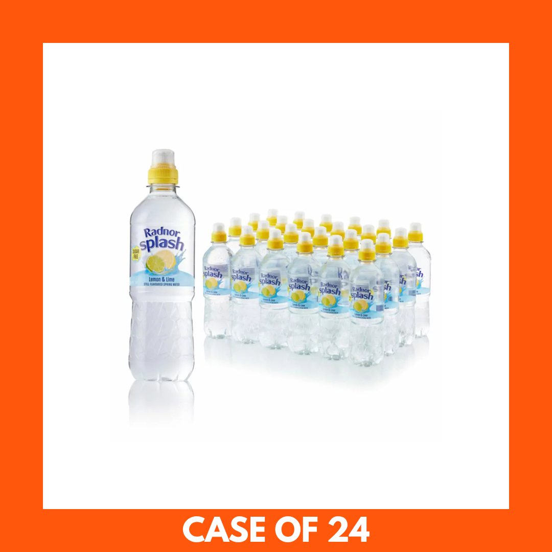 Radnor Hills Splash Lemon and Lime 500ml x 24
