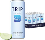 12-pack of TRIP Mind Apple Blossom 250ml cans, canned apple-blossom flavored drink