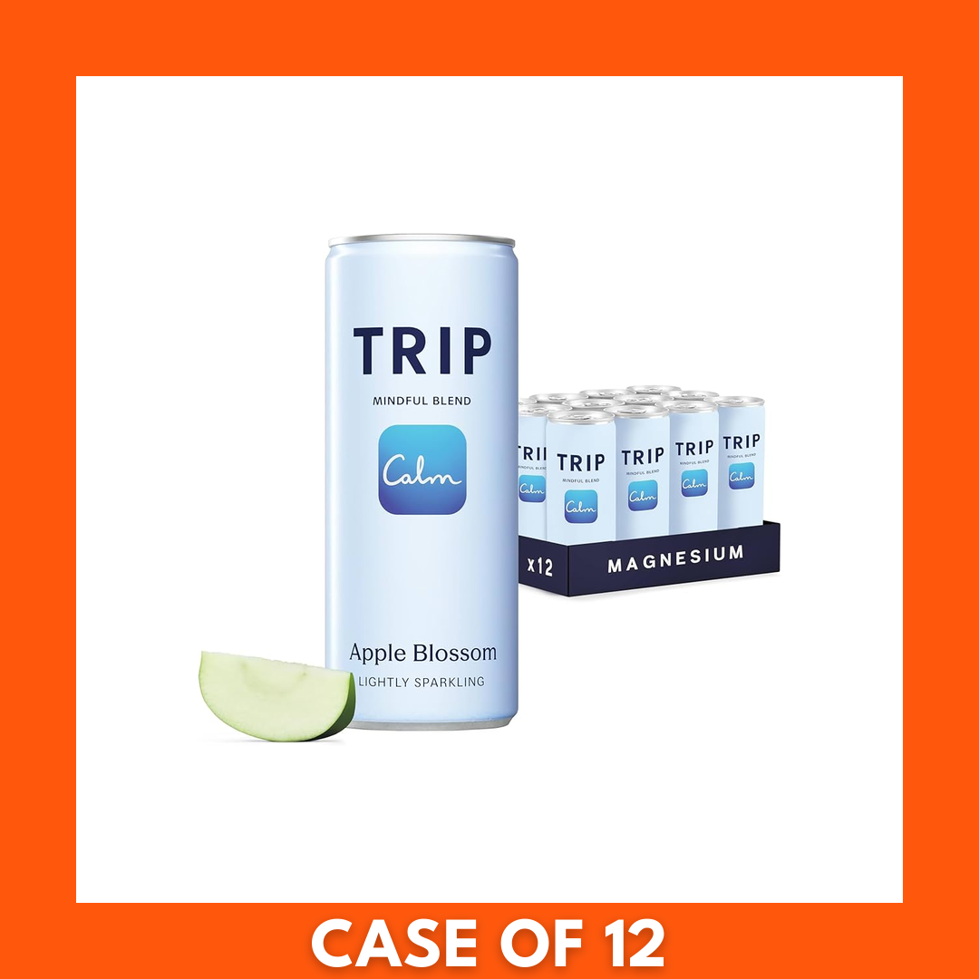 TRIP Mind Apple Blossom — pack of twelve 250ml cans, apple blossom flavored beverage (12 x 250ml)