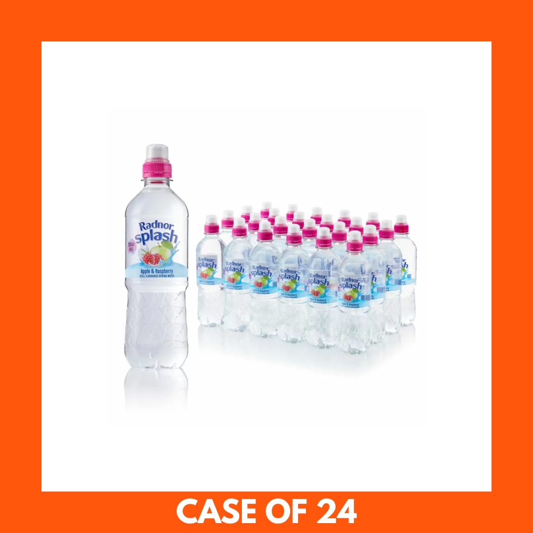 Radnor Hills Splash Apple and Raspberry 500ml x 24