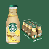 Starbucks Frappuccino Coffee Drink Vanilla x 8