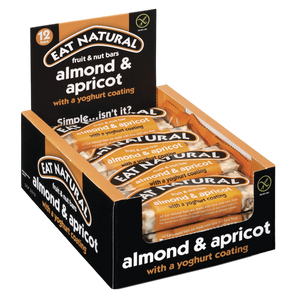 Eat Natural Almond & Apricot with Yoghurt Coating x 12