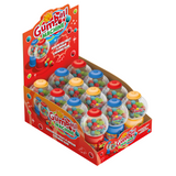 Mini CCC Gumball Machine filled with colorful gumballs, ready to dispense a sweet treat.