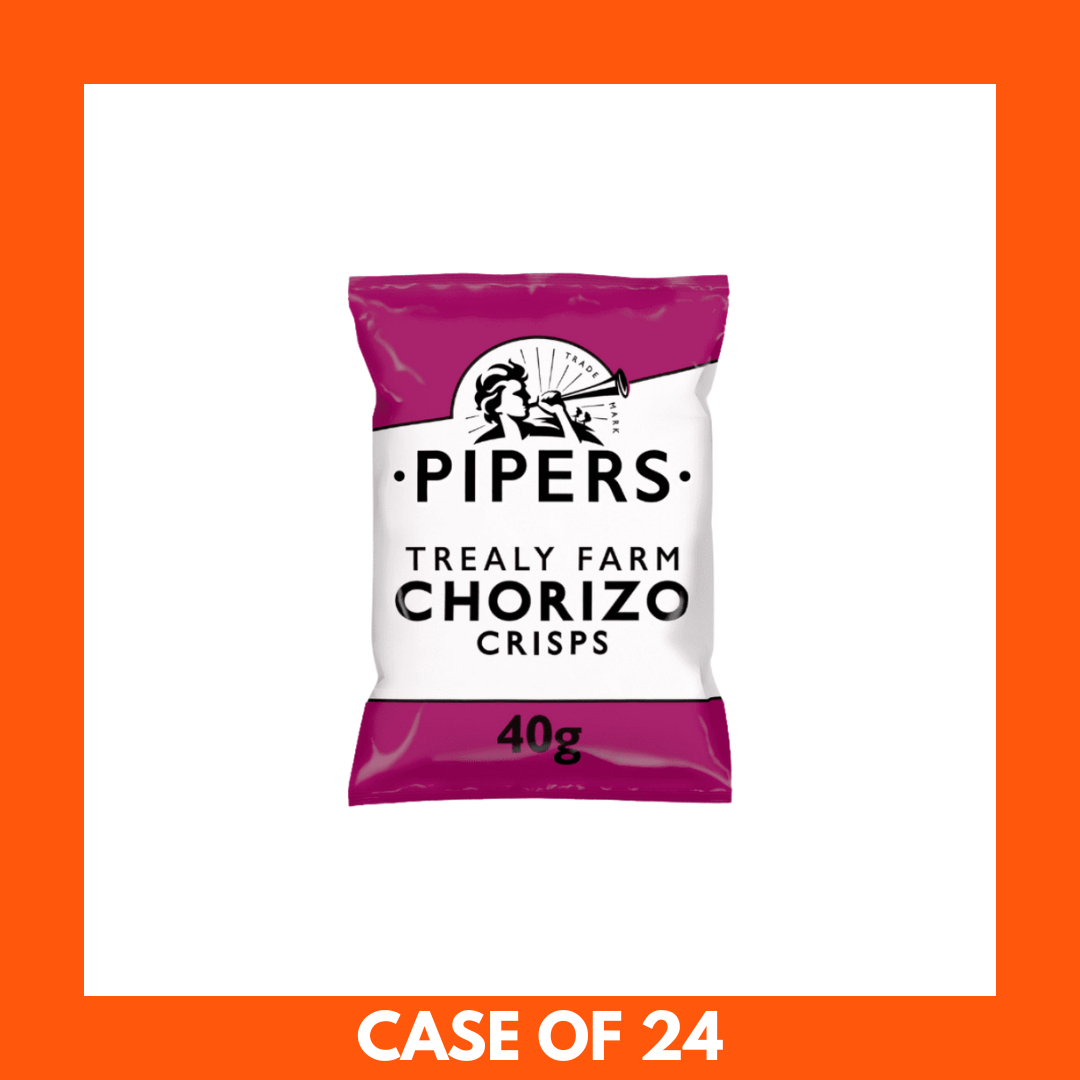 PIPERS Trealy Farm Chorizo Crisps 40g x 24