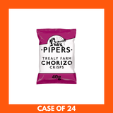 PIPERS Trealy Farm Chorizo Crisps 40g x 24