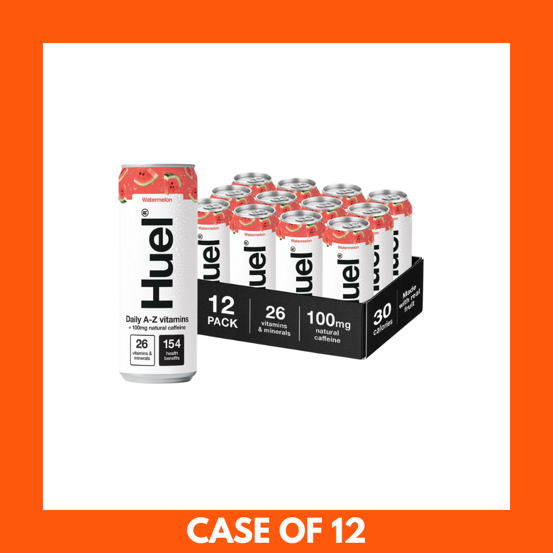 Huel Watermelon Daily A-Z Vitamins Energy Drink 330ml x 12