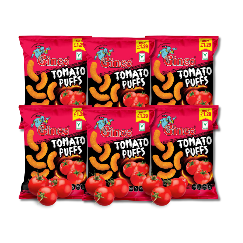 Ginco Tomato Puffs 100g x 12