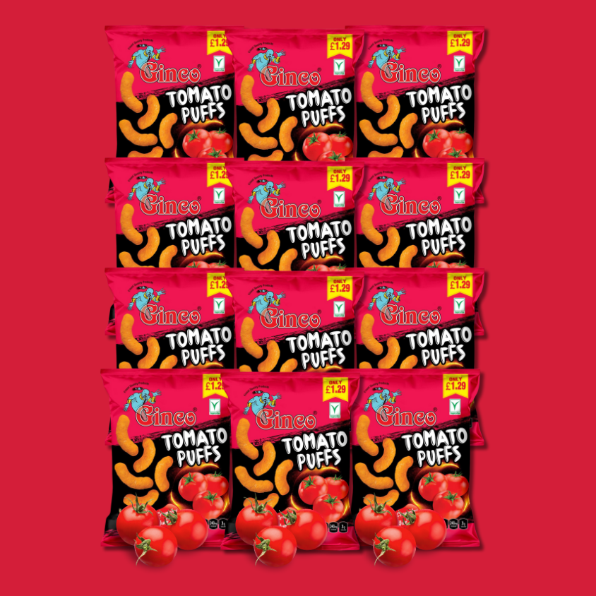 Ginco Tomato Puffs 100g x 12