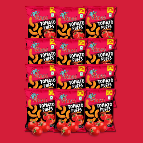 Ginco Tomato Puffs 100g x 12