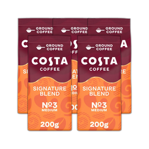 Signature Blend Roast & Ground for Cafetiere 200g x 5