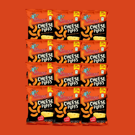 Ginco Cheese Puffs 100g x 12