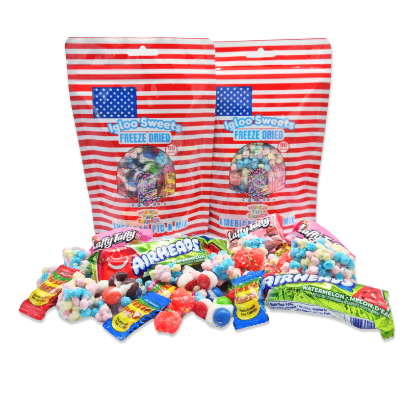 Igloo American Freeze Dried Sweets 90g x 10