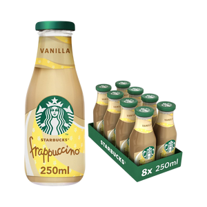Starbucks Frappuccino Coffee Drink Vanilla x 8