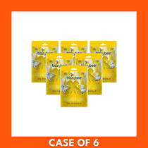 Pack of six pairs of Bizzybee Household Gloves, Large — reusable household cleaning gloves sold as a 6-pair set for dishwashing and general home chores, shown in retail packaging.