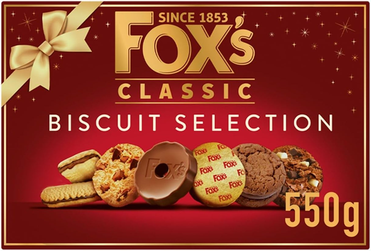 Fox's Classic Biscuit Selection Box 550g x 7