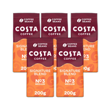 Costa Signature Blend Coffee Beans 5 x 200g