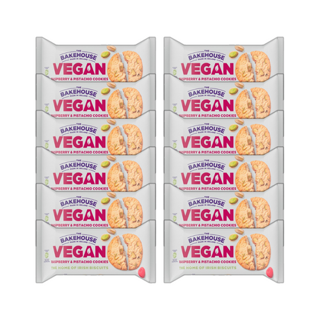 Bakehouse Vegan Raspberry & Pistachio Cookies 220g