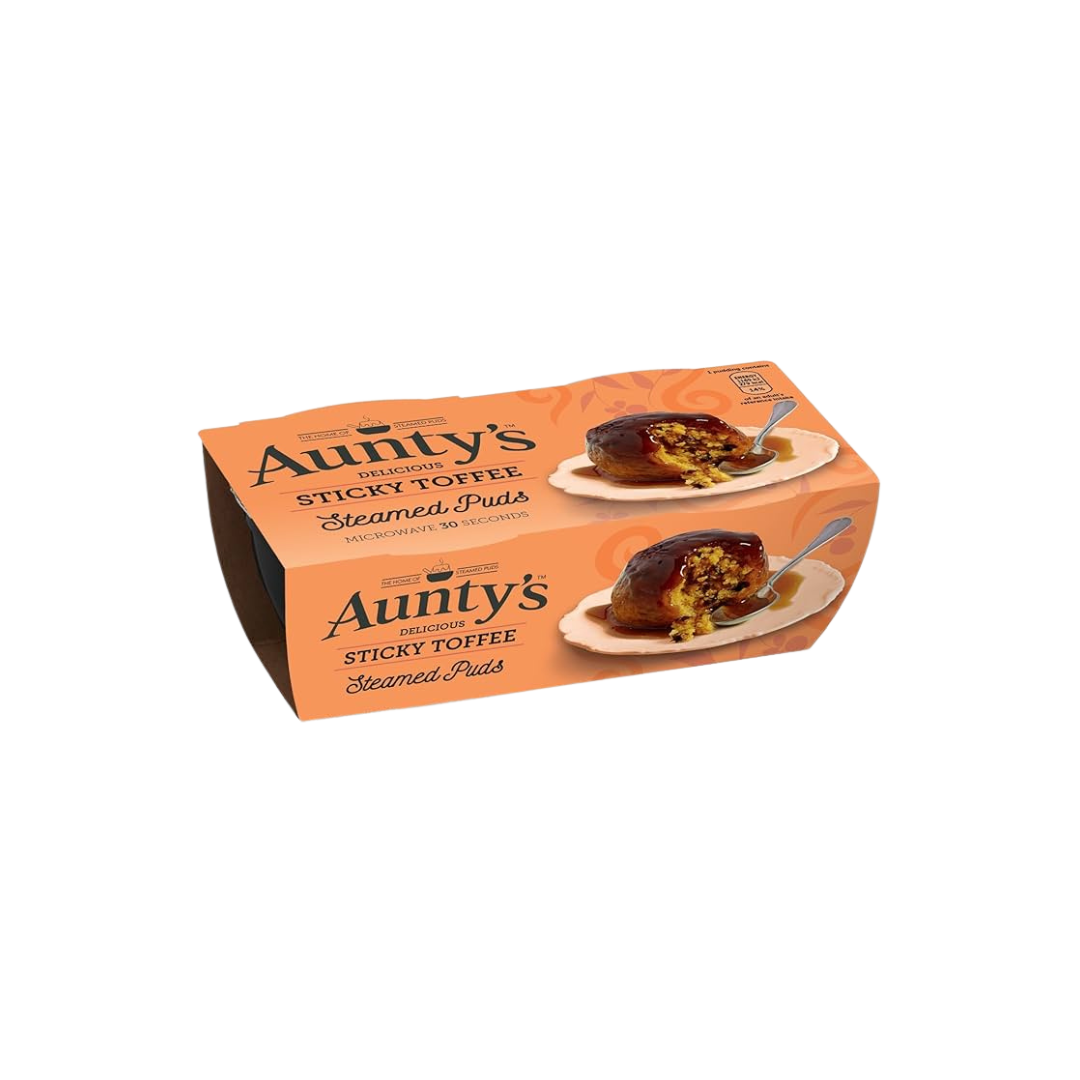 Aunty's Sticky Toffee Puddings 2's x 1