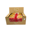 Unwrapped RJ Cherry & Coconut Flapjack Bar showing cherry pieces and coconut flakes
