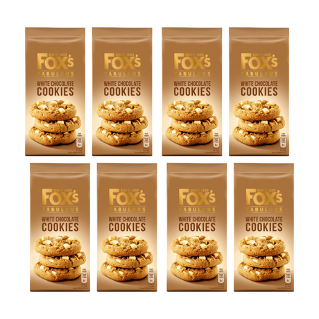 Fox's Fabulous White Chocolate Cookies 180g x 1