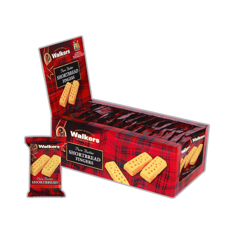 Walkers Shortbread Fingers 2's x 24